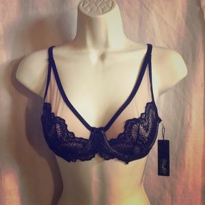 Montelle plunge unlined bra